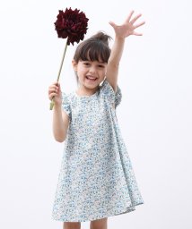 ROPE' PICNIC　KIDS(ロぺピクニックキッズ)/【ROPE' PICNIC KIDS】小花ワンピース/ブルー（44）