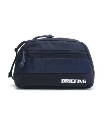 BRIEFING(ブリーフィング)/【日本正規品】ブリーフィング ゴルフ ポーチ BRIEFING GOLF B SERIES ROUND POUCH ラウンドポーチ 撥水 BG1732401/ネイビー系1