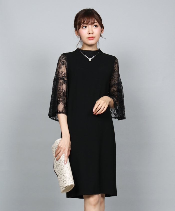 Fennel フェンネル レーススリーブバックリボンワンピース スコットクラブ Scotclub Magaseek Fennel フェンネル レーススリーブバックリボンワンピース スコットクラブ Scotclub Magaseek