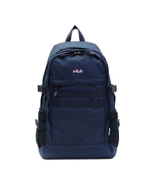 FILA(フィラ)/フィラ リュック FILA リュックサック 通学 中学生 高校生 通学用 通学リュック A4 B4 大容量 28L おしゃれ 別注 7220 7713/ネイビー