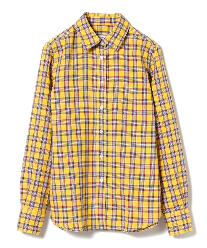 セール Orian Mini リネンコットン チェックシャツ ビームス アウトレット Beams Outlet Magaseek