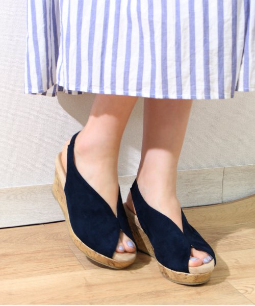 セール Vカットウェッジソールサンダル サンダル レディース おしゃれ ウェッジソール ストラップ 厚底 ふかふか 極厚クッションインソール 軽い カジュアル らくちん Lirio Blanco Lirio Blanco Magaseek