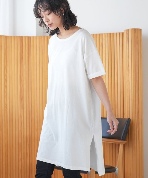 セール Off レディース ワンピース Tシャツ カットソー 半袖 スリット ショート丈 ミリアンデニ Mili An Deni Magaseek セール Off レディース ワンピース Tシャツ カットソー 半袖 スリット ショート丈 ミリアンデニ Mili An Deni Magaseek