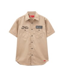 MAC HOUSE(men)(マックハウス（メンズ）)/Dickies ディッキーズ ワークシャツ 9270－1400/ベージュ