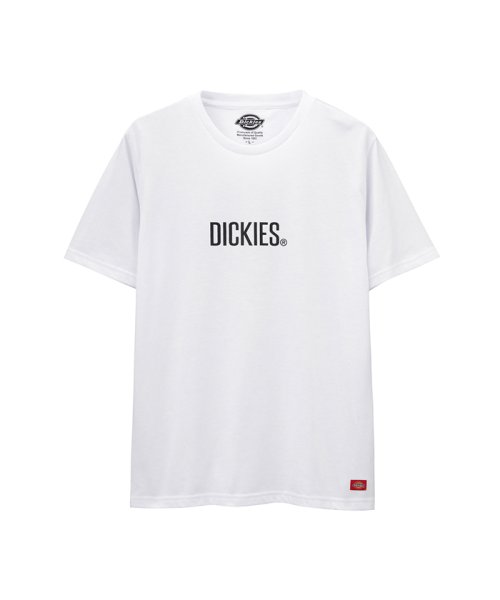 MAC HOUSE(men)(マックハウス（メンズ）)/Dickies ディッキーズ ロゴプリントTシャツ 9274－0737/ホワイトA