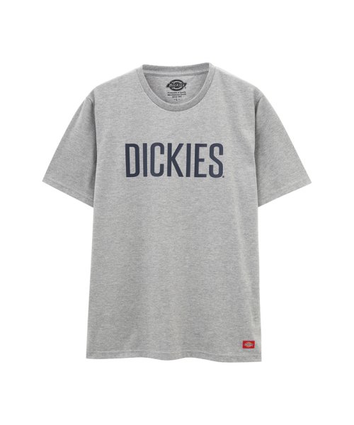 MAC HOUSE(men)(マックハウス（メンズ）)/Dickies ディッキーズ ロゴプリントTシャツ 9274－0737/グレー