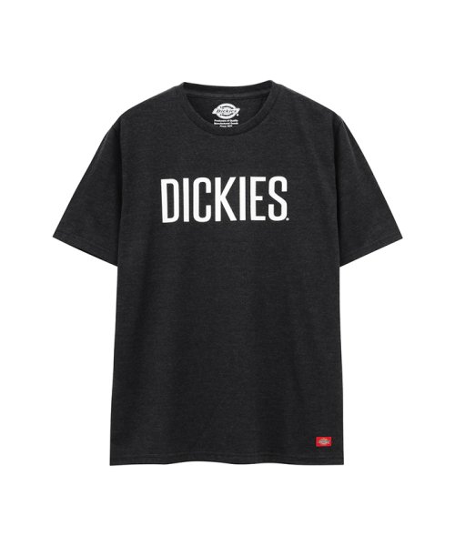 MAC HOUSE(men)(マックハウス（メンズ）)/Dickies ディッキーズ ロゴプリントTシャツ 9274－0737/ダークグレー