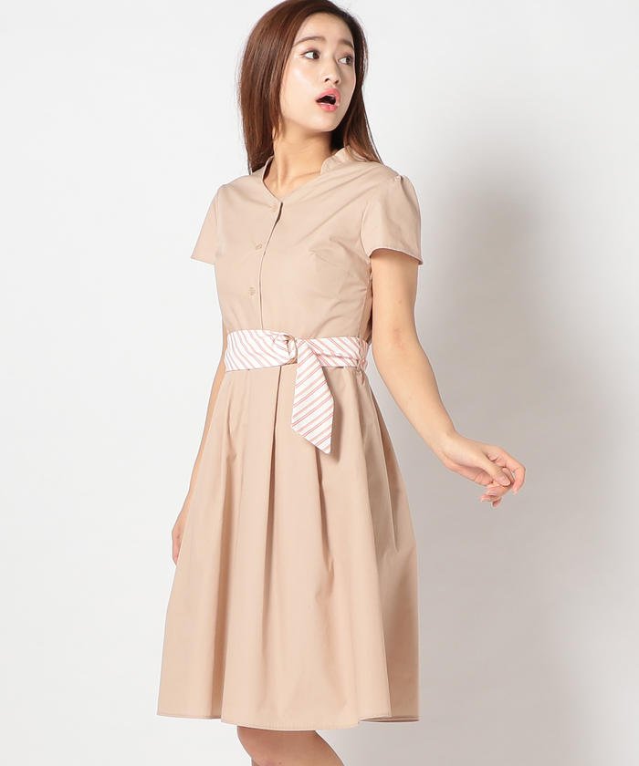 セール 81 Off ベルト付きシャツワンピース ミッシュマッシュ Misch Masch Magaseek