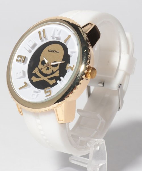 SP(エスピー)/【SORRISO】腕時計 SRF5 メンズ腕時計/ホワイトブラック