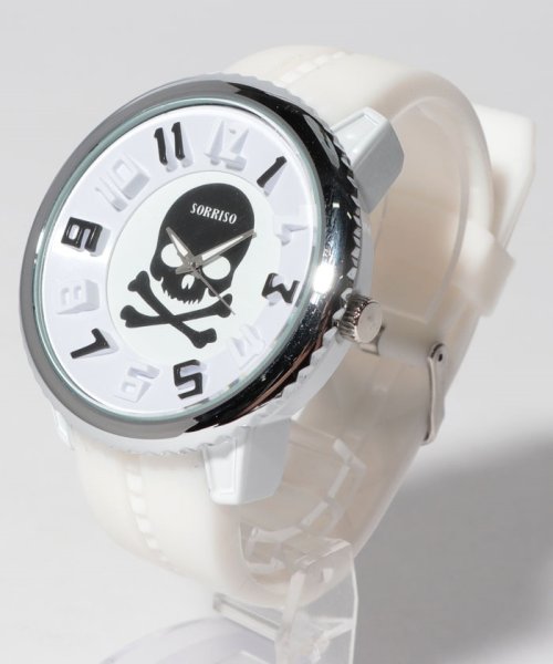 SP(エスピー)/【SORRISO】腕時計 SRF5 メンズ腕時計/ホワイト系