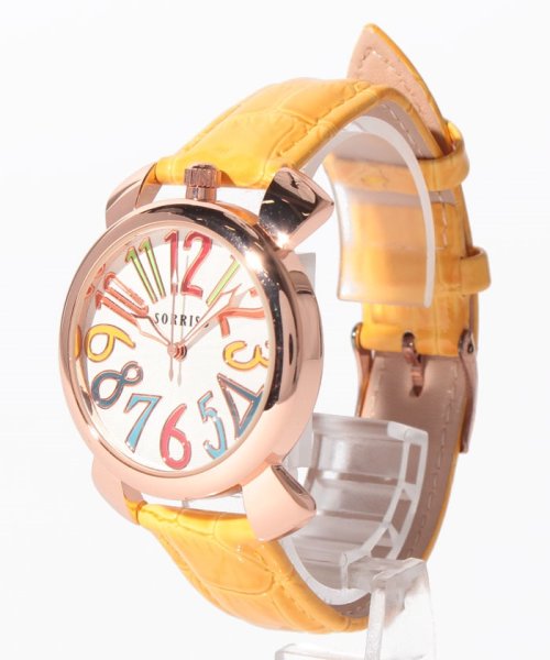 SP(エスピー)/【SORRISO】腕時計 SRF9 ユニセックス レディース腕時計/イエロー系