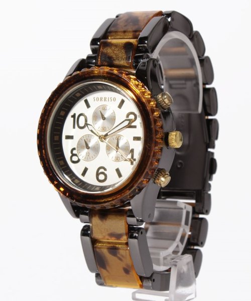 SP(エスピー)/【SORRISO】腕時計 SRHI14 メンズ腕時計/ホワイト系