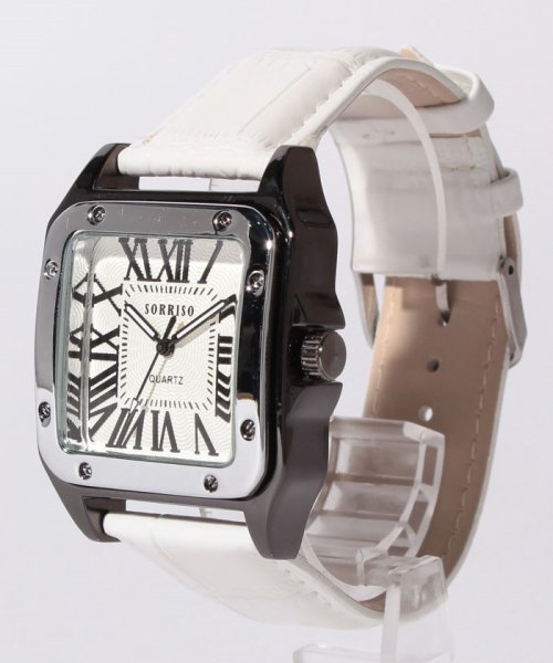 SP(エスピー)/【SORRISO】腕時計 SRHI9 メンズ腕時計/ホワイト