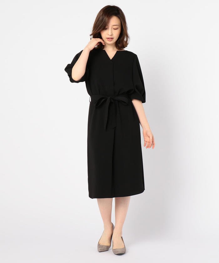 セール 袖タックワンピース ノーリーズソフィー Nolley S Sophi Magaseek