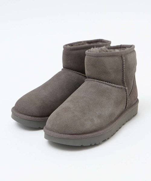 Au BANNISTER(AuBANNISTER)/●UGG/Classic Mini ムートンブーツ/グレー