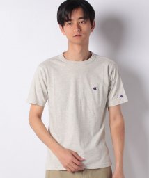 JEANS MATE(ジーンズメイト)/【CHAMPION】ワンポイントTシャツ/ライトベージュ