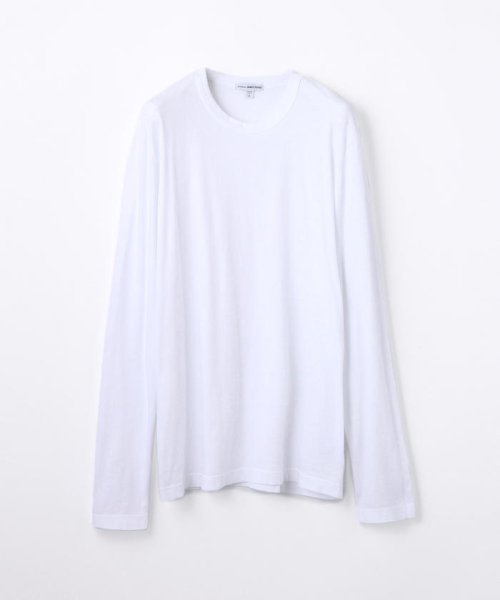 JAMES PERSE(JAMES PERSE)/クルーネック長袖Ｔシャツ MLJ3351/ホワイト