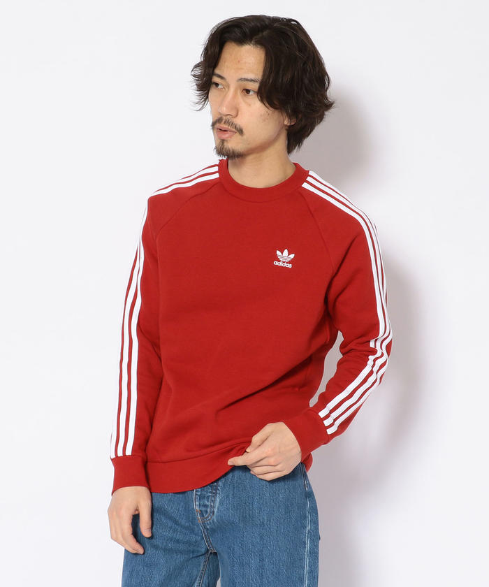 adidas originals/アディダスオリジナルス/3ストライプス クルーネックスウェット/DV1553