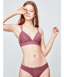 fran de lingerie(フランデランジェリー)/Isabel イザベル ブラレットセット S－XLサイズ/ピンク