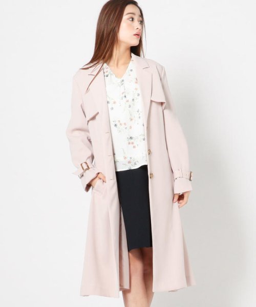 持参 最終的に サーバ ミッシュ マッシュ バック プリーツ トレンチ コート きらきら 幻想 ごちそう