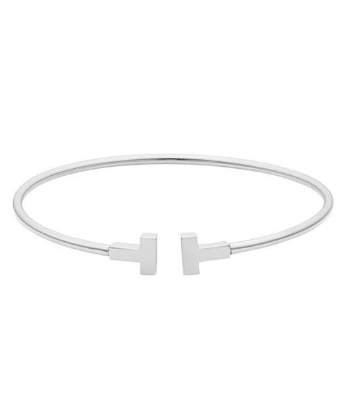 セール Tiffany 18w ティファニー T ナロー ワイヤー ブレスレット スモール ティファニー Tiffany Co Magaseek