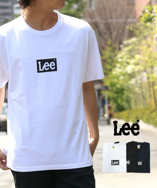別注】【Lee】リー ミニボックスロゴ 半袖Tシャツ(502019278