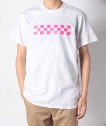 nano・universe(ナノ・ユニバース)/:CHECKERTシャツSS/ピンク