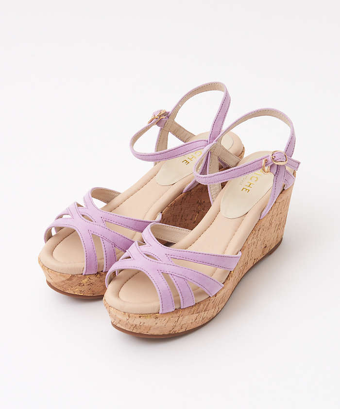 ストラップコルクウエッジサンダル(502254698)｜阪急百貨店公式