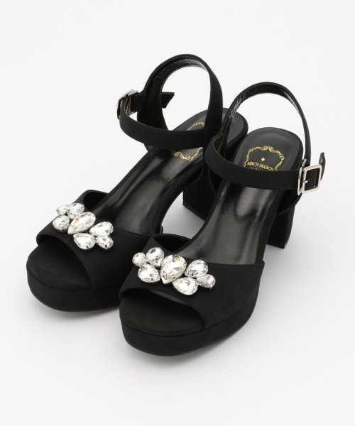 セール Ray6月号掲載 ビジューサンダル ミッシュマッシュ Misch Masch Magaseek