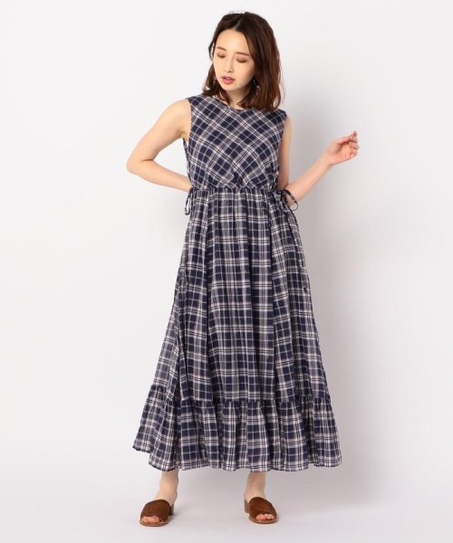 セール Ne Quittez Pas ヌキテパ チェックノースリーブワンピース ノーリーズ Nolley S Magaseek