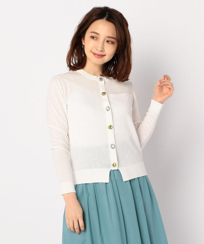 TORRAZZO DONNA　ビジュー　カーディガン