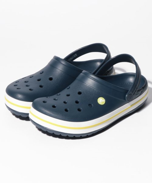 crocs(クロックス)/11016 CROCBAND CLOG クロックバンド クロッグ サンダル/ネイビー×イエロー