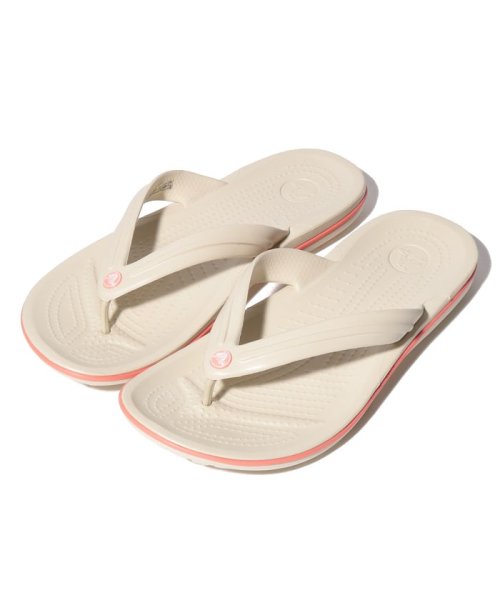 crocs(クロックス)/【CROCS】11033 クロックバンドフリップ/ベージュ