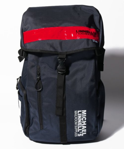 MICHAEL LINNELL(マイケルリンネル)/ MICHAEL LINNELL(マイケルリンネル)Big Backpack ML－008/NAVY/RED