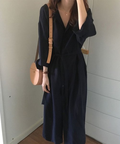 セール シャツワンピース ロング 長袖シャツ レディース おしゃれ ロングシャツ 春 即納 ミニミニストア Miniministore Magaseek