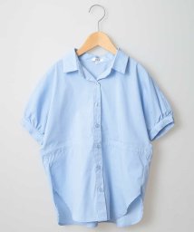 a.v.v(KID'S)(アー・ヴェ・ヴェキッズ)/[100－130]ウエストドロストチュニックシャツ[WEB限定サイズ]/ブルー