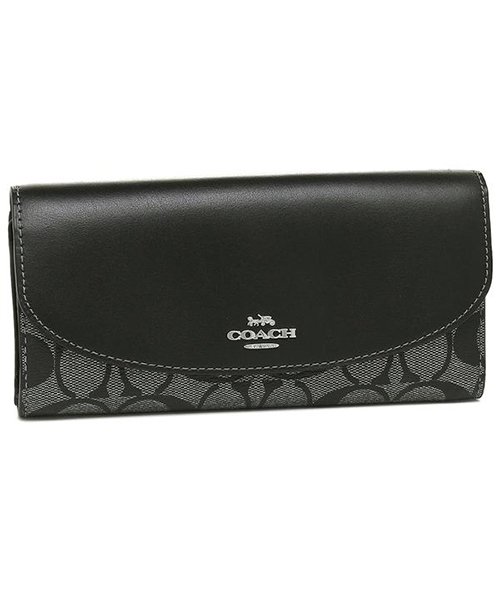 コーチ 財布 アウトレット Coach F Svgm スリム エンベロープ ウォレット シグネチャー キャンバス レディース 長財布 ガンメタル 黒 コーチ Coach Magaseek コーチ 財布 アウトレット Coach F Svgm スリム エンベロープ ウォレット シグネチャー キャンバス レディース 長財布 ガンメタル 黒 コーチ Coach Magaseek