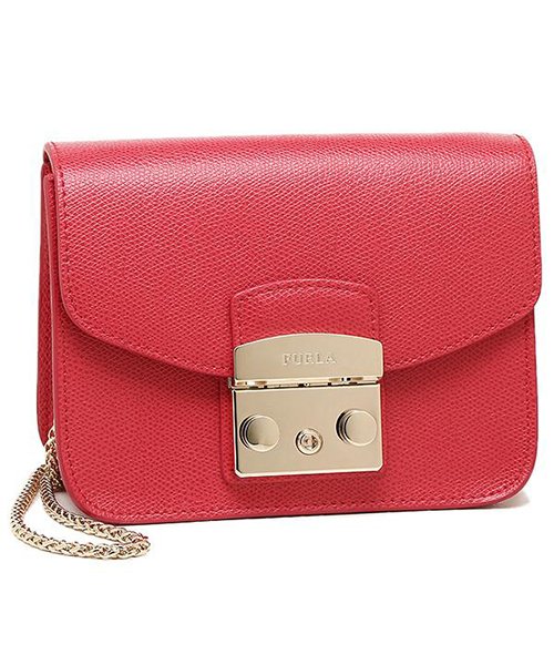 FURLA(フルラ)/フルラ バッグ FURLA 851170 BGZ7 ARE RUB メトロポリス METROPOLIS MINI CROSSBODY ショルダーバッグ RUBY/RUBY