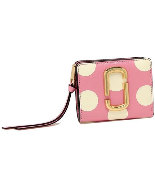  Marc Jacobs(マークジェイコブス)/MARC JACOBS M0014837 746 THE DOT SNAPSHOT  MINI COMPACT WALLET  二つ折り財布/MULTI