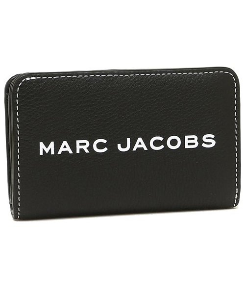  Marc Jacobs(マークジェイコブス)/ MARC JACOBS M0014869 001 THE TEXTURED TAG STANDARD CONTINENTAL WALLET 二つ折り財布/BLACK