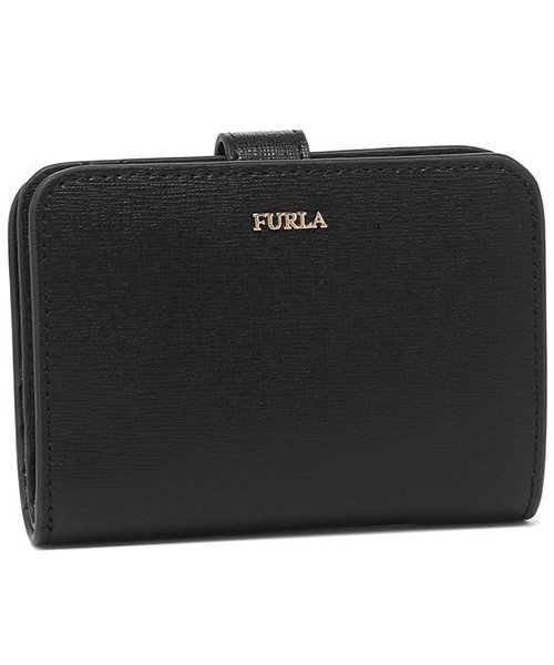 FURLA(フルラ)/FURLA 1000421 PBF8 B30 O60 BABYLON S ZIP AROUND バビロン ミニ財布 レディース 二つ折り財布/ONYX