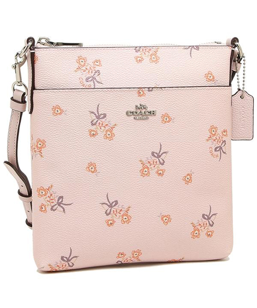 COACH　ショルダーバッグ　花柄