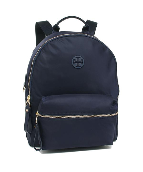 TORY BURCH 51329 405 TILDA NYLON ZIP BACKPACK レディース リュック・バックパック 無地 TORY  NAVY 紺