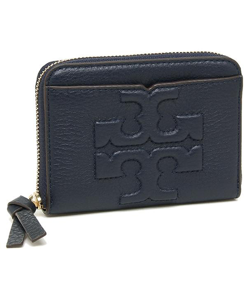 TORY BURCH 48311 405 BOMBE－T ZIP COIN CASE レディース 小銭入れ ...