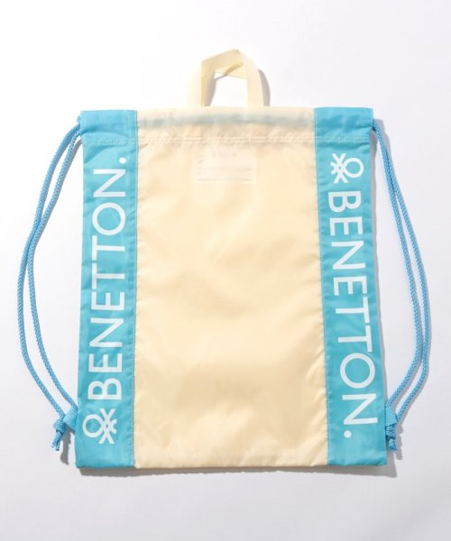 BENETTON (UNITED COLORS OF BENETTON GIRLS)(ユナイテッド　カラーズ　オブ　ベネトン　ガールズ)/ベネトンキッズロゴナップサック・リュック/イエロー