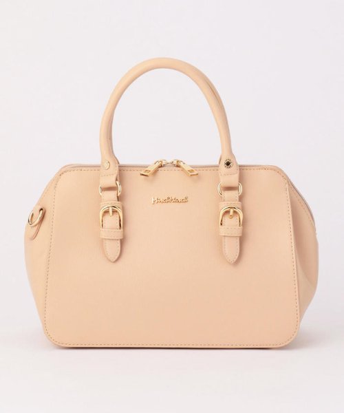 セール 美人百花6月号掲載 ベルトハンドルミニボストンバッグ ミッシュマッシュ Misch Masch Magaseek