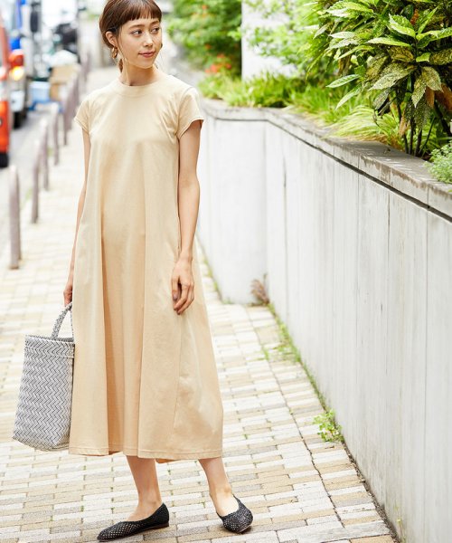 セール 強撚コットンaラインロングワンピース アダム エ ロペ Adam Et Rope Magaseek