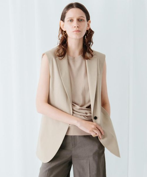 Liza ノースリーブジャケット レディースファッション 阪急百貨店公式通販 Hankyu Fashion Liza ノースリーブジャケット レディースファッション 阪急百貨店公式通販 Hankyu Fashion