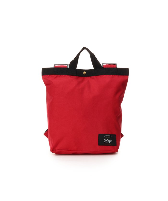 セール カラーズバイジェニファースカイ 縦型リュックバッグ ｓ レッド カラーズアンドシュエット Colors Chouette Magaseek