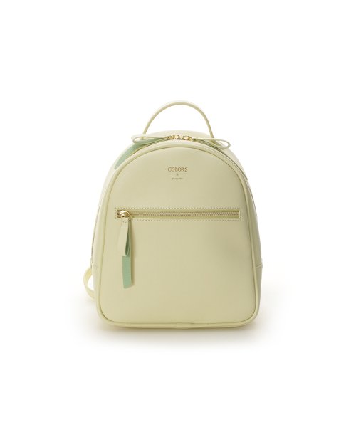 カラーズバイジェニファースカイ ラウンドリュック ペールイエロー カラーズアンドシュエット Colors Chouette Magaseek